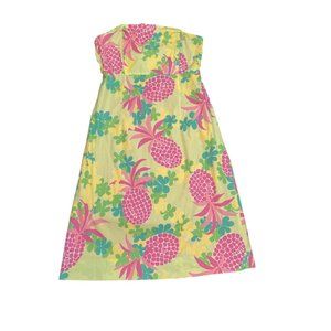Vintage Lilly Pulitzer Strapless Driss Size 14